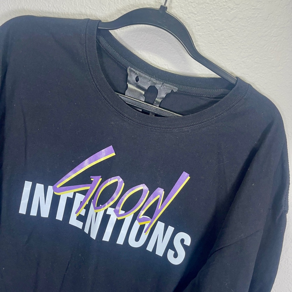VLONE Good Intentions Graphic Print Tee‎ Streetwear Oversized XL